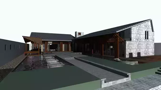 Villa house with swimming pool