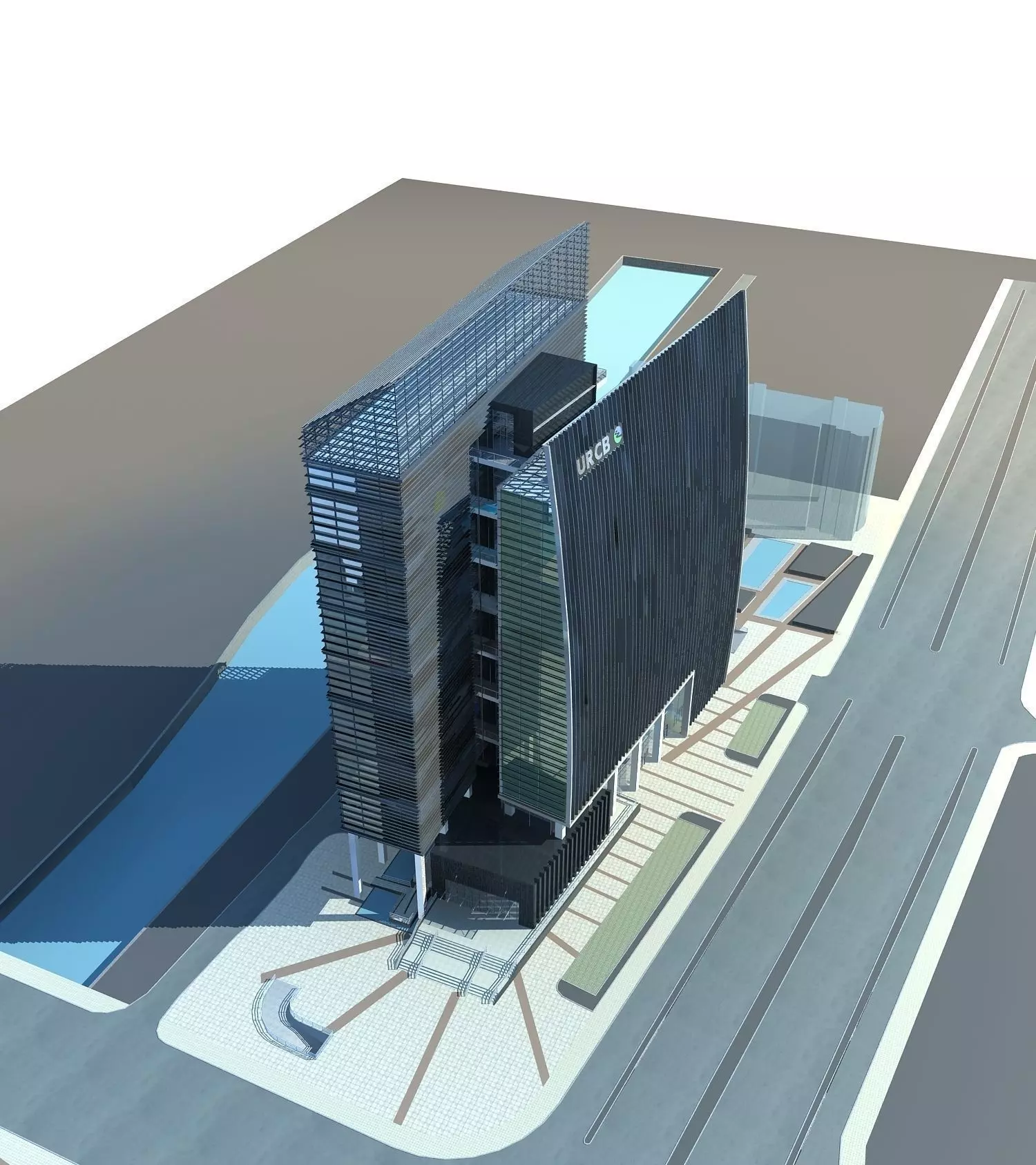 Office Building 3D model | CGTrader