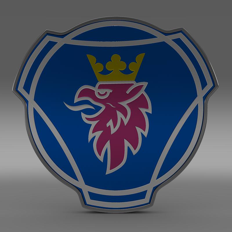 Scania Logo 3D Model .max .obj .3ds .fbx .c4d .lwo .lw ...