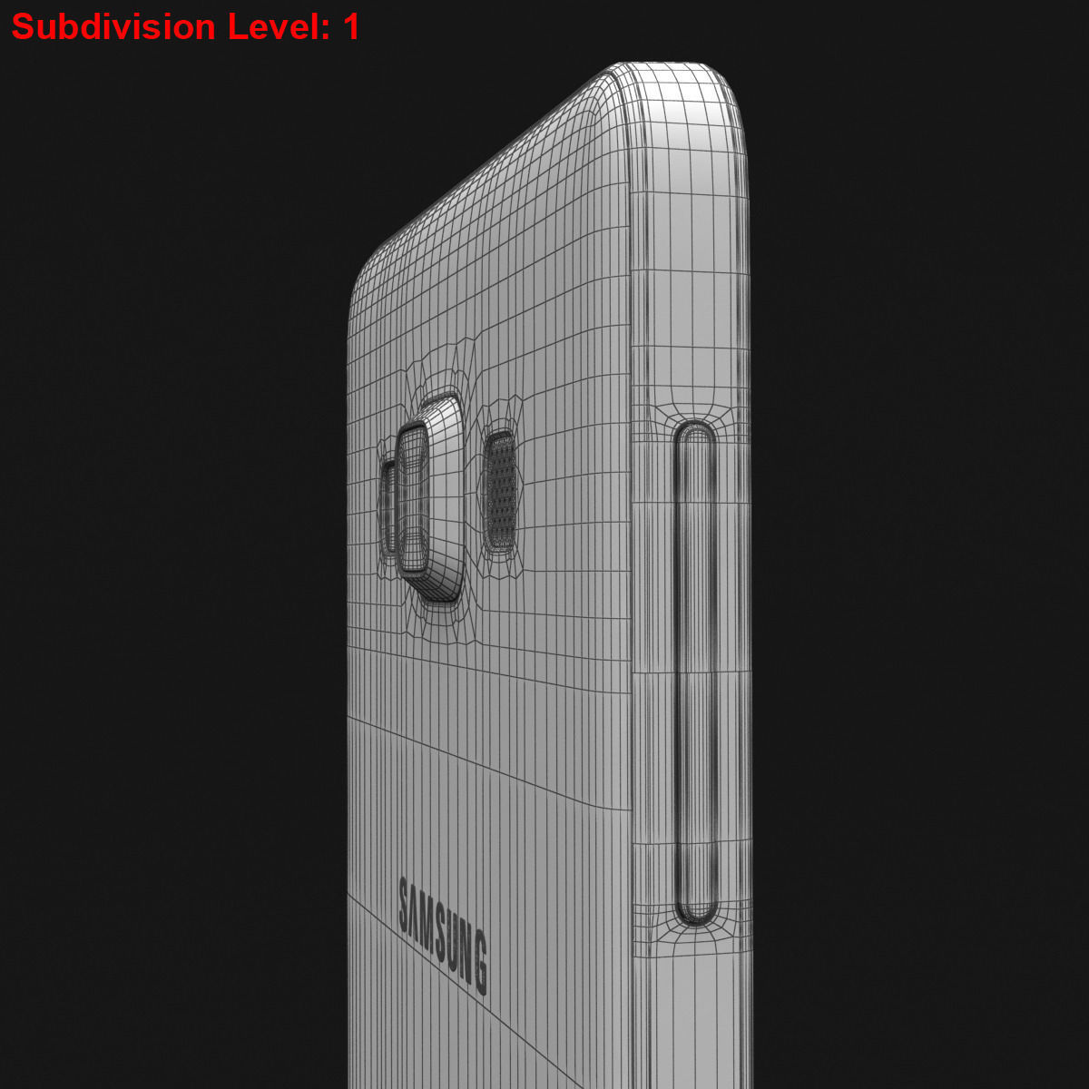 Samsung Galaxy A3 and A3 Duos White 3D model_34