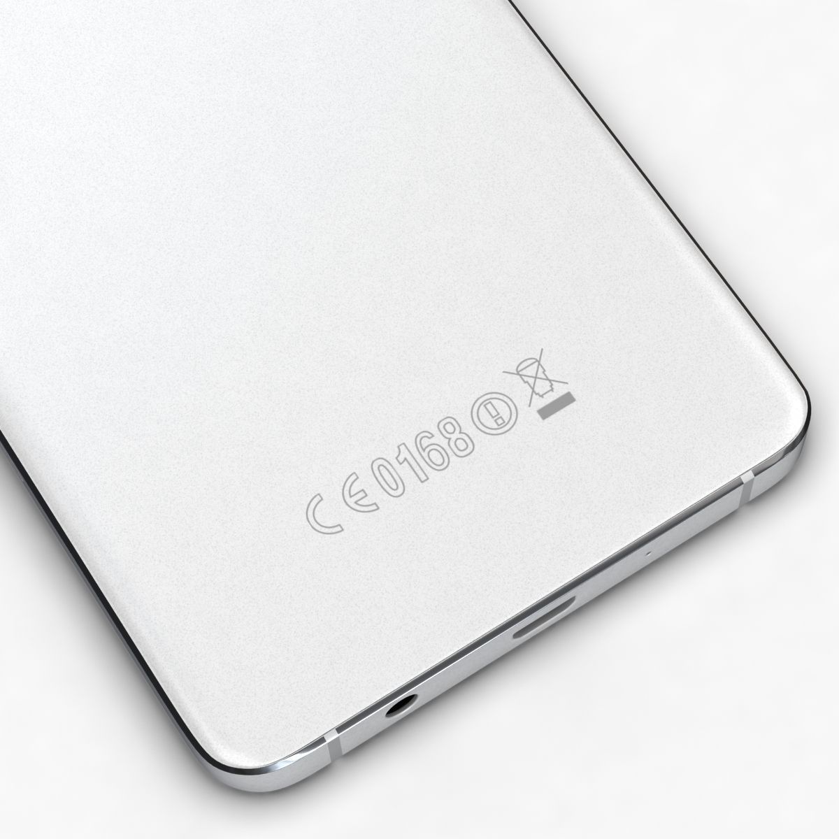 Samsung Galaxy A3 and A3 Duos White 3D model_14