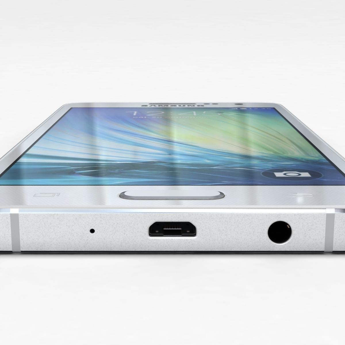 Samsung Galaxy A3 and A3 Duos White 3D model_9