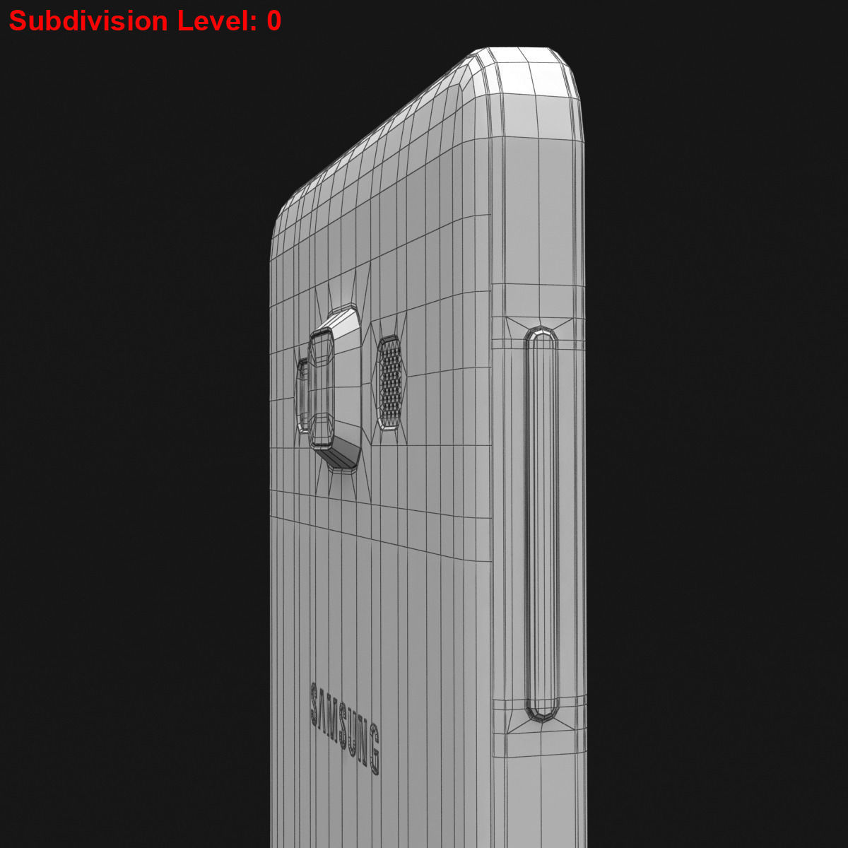 Samsung Galaxy A3 and A3 Duos White 3D model_35