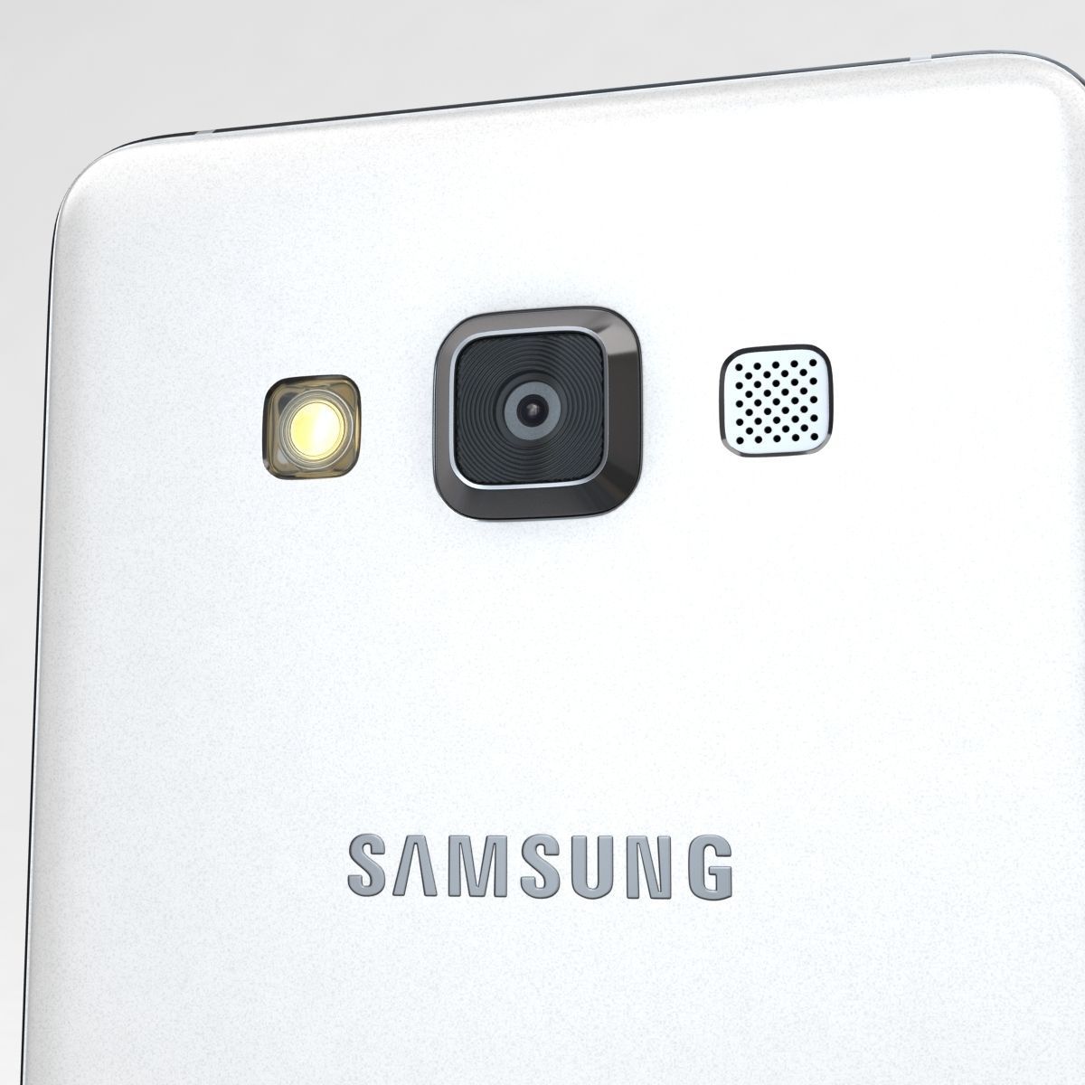 Samsung Galaxy A3 and A3 Duos White 3D model_15