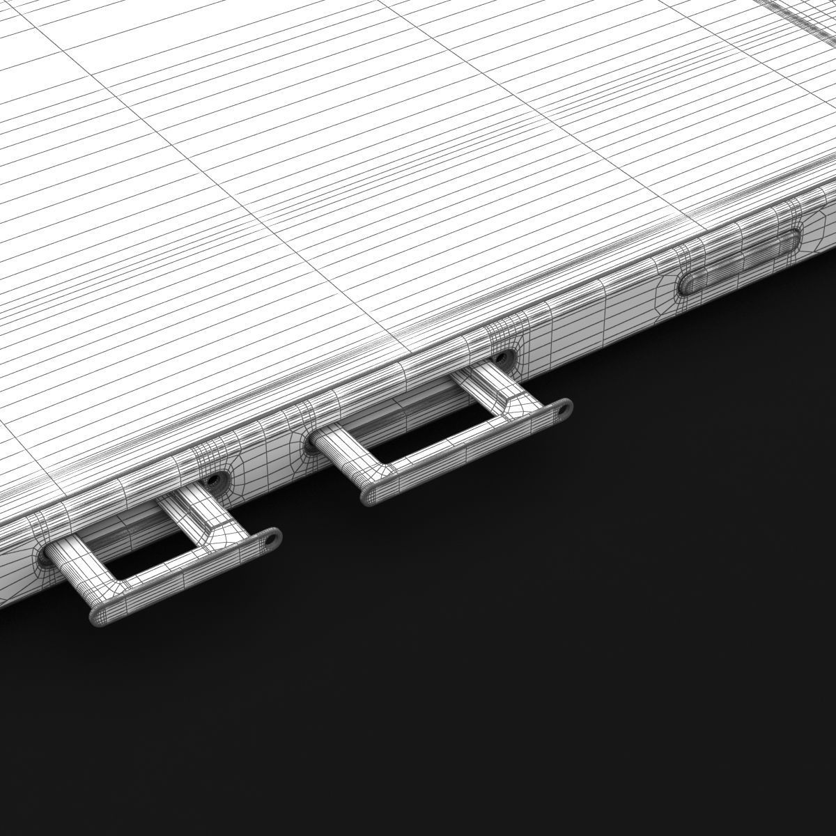 Samsung Galaxy A3 and A3 Duos White 3D model_26