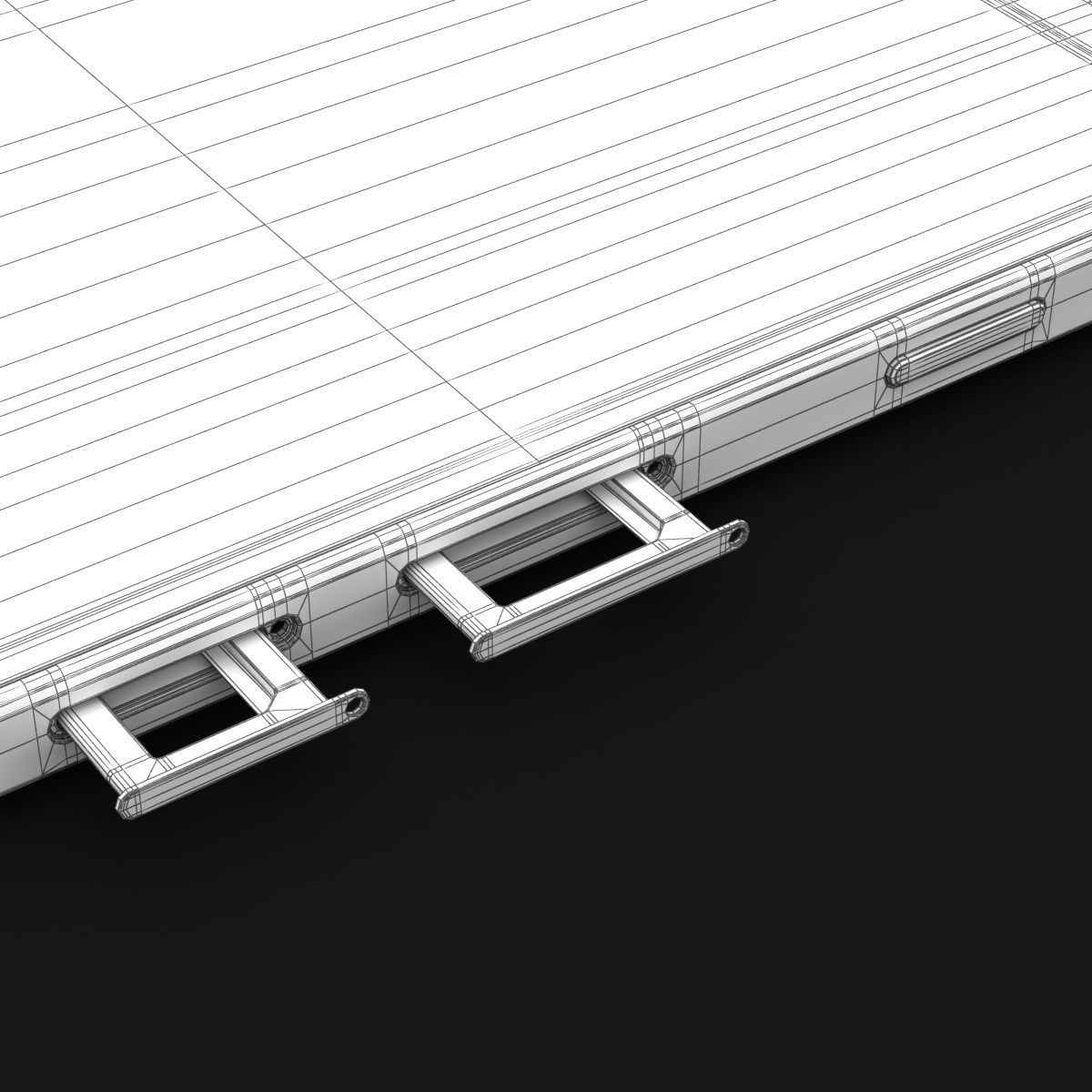 Samsung Galaxy A3 and A3 Duos White 3D model_27