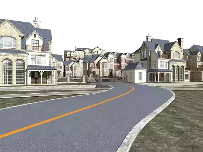 Villa residential street