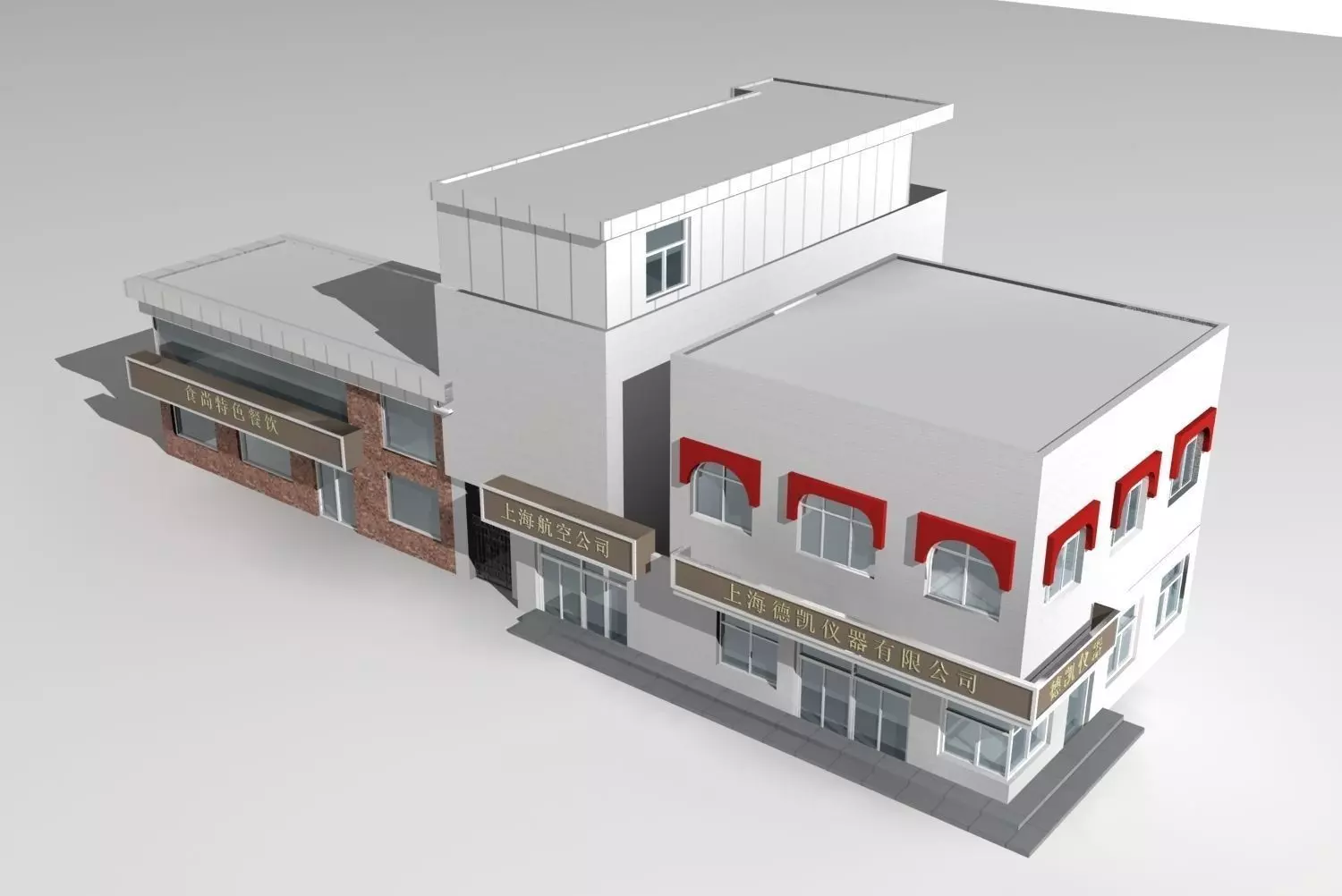 Office Building 3D model_0