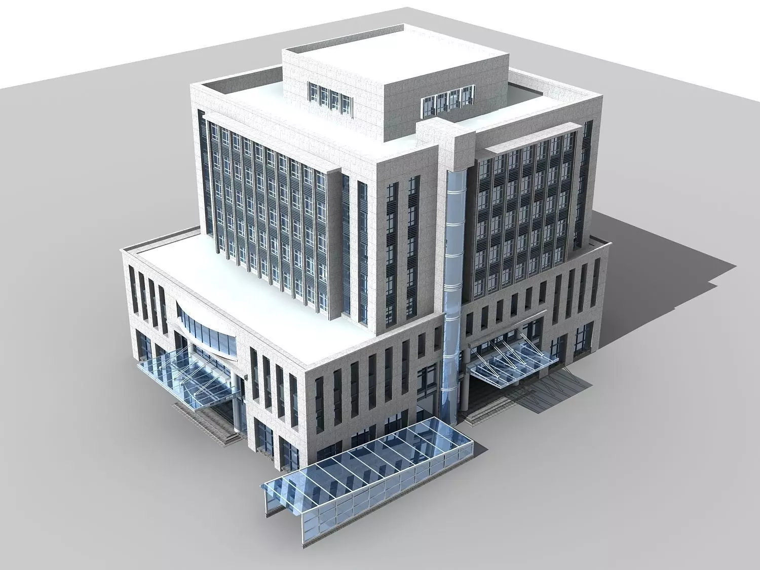 Office Building 3D model | CGTrader