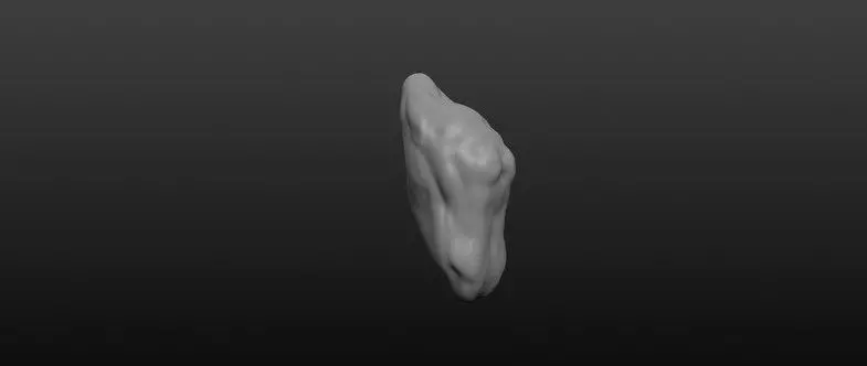Meteoroid Rocks Pack  1 Low-poly 3D model_0