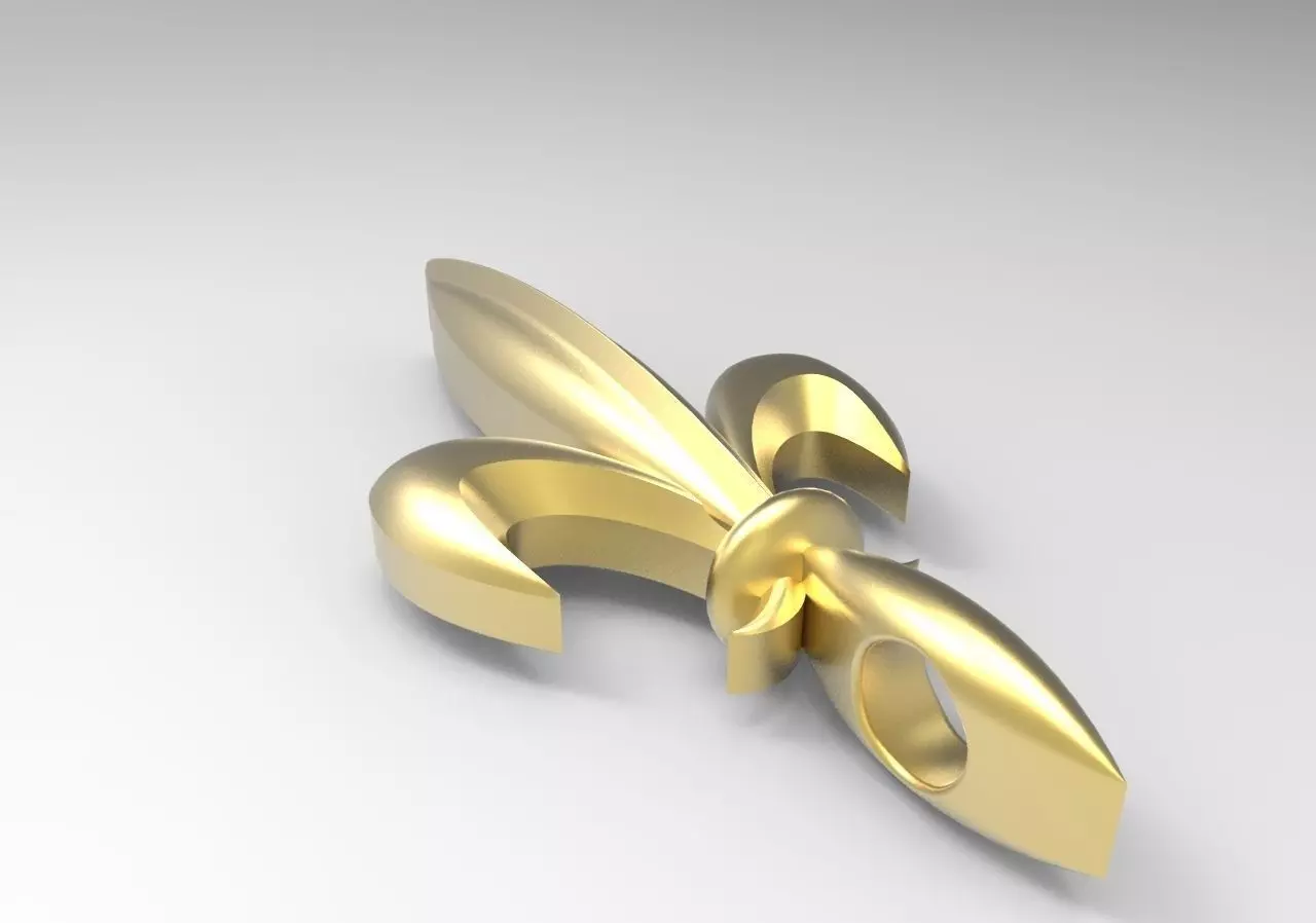 Pendent Design 3D print model_0