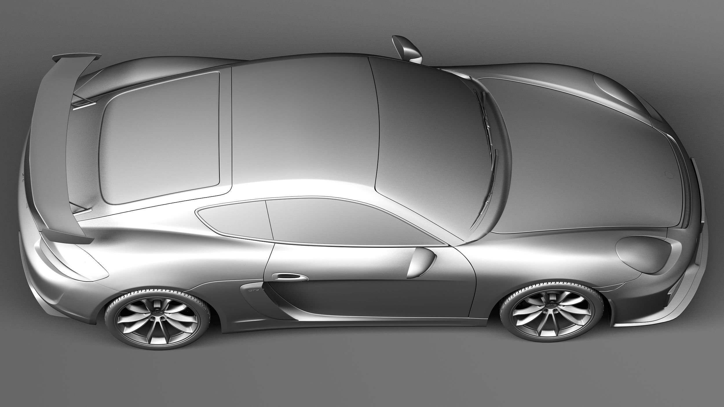 Porsche Cayman GT4 2016 3D model_17