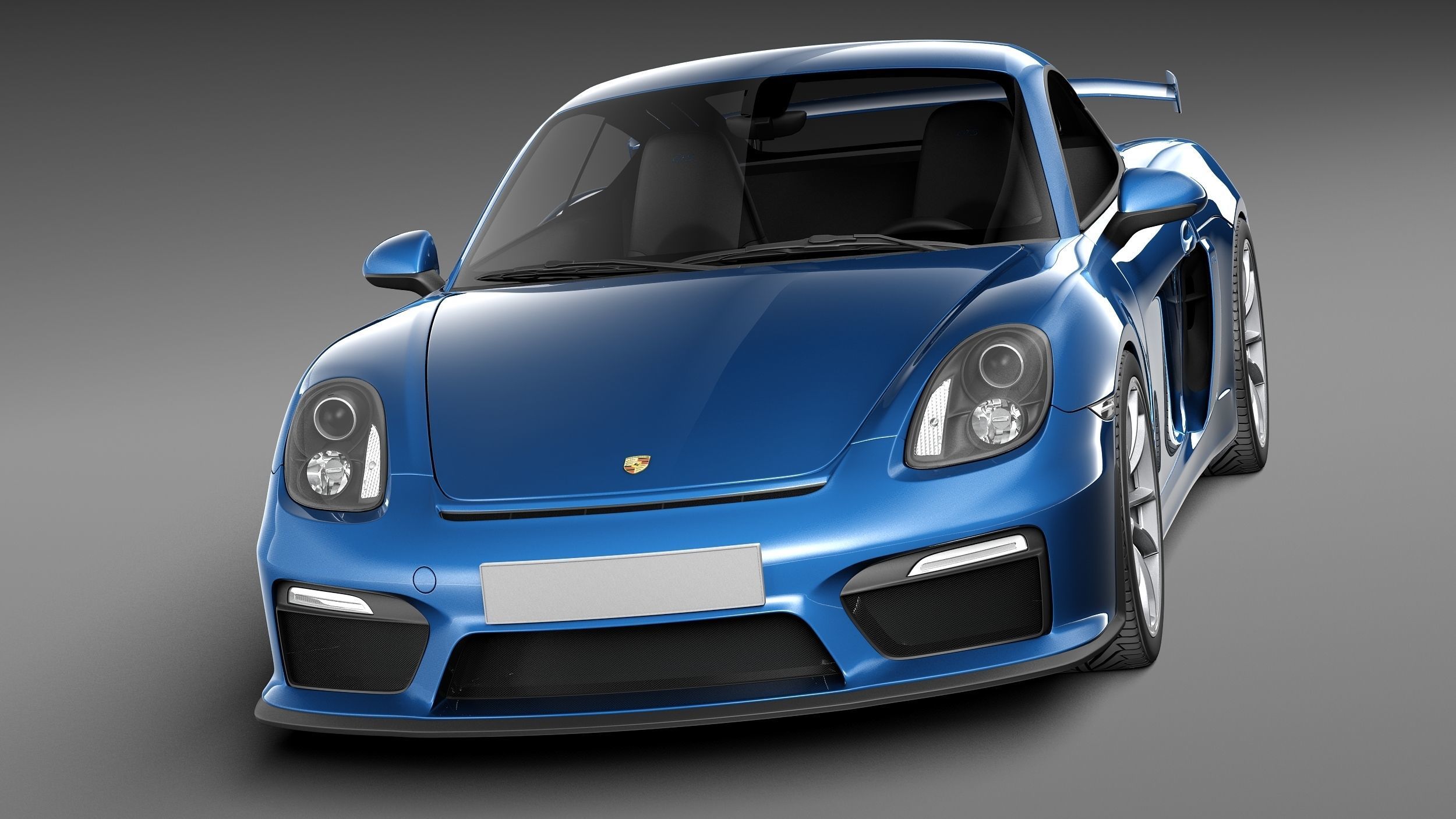 Porsche Cayman GT4 2016 3D model_1