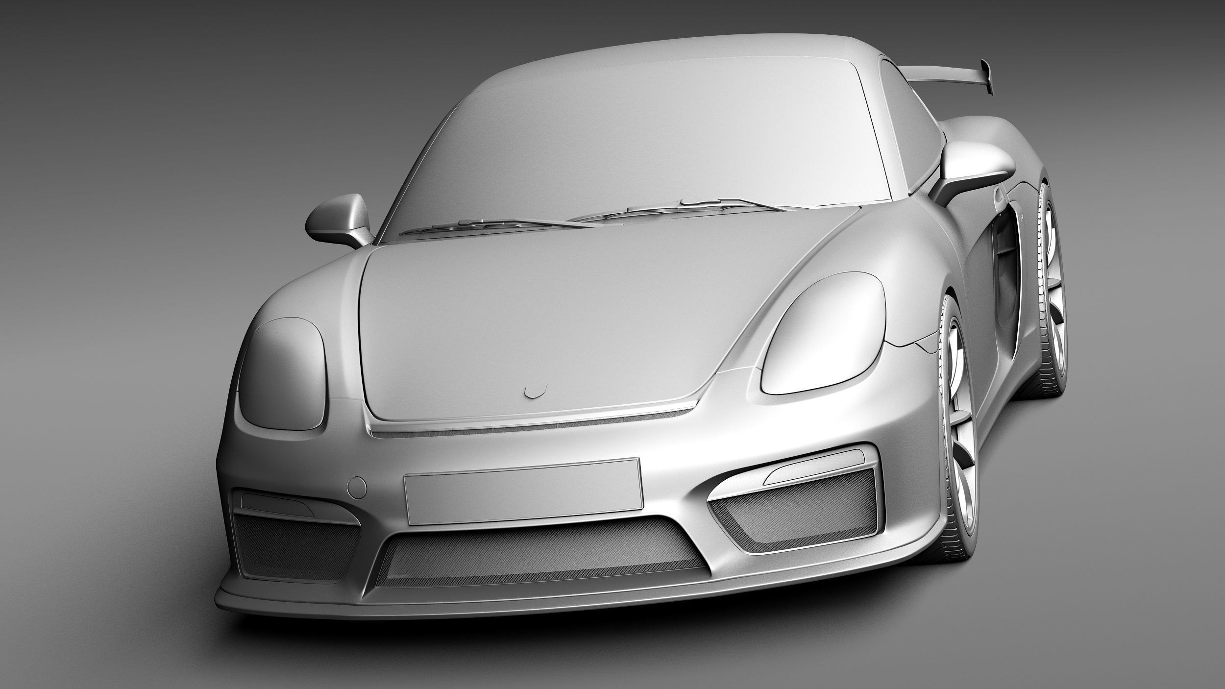 Porsche Cayman GT4 2016 3D model_11