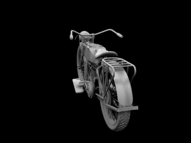 Harley-Davidson 11J 1915 3D model_18