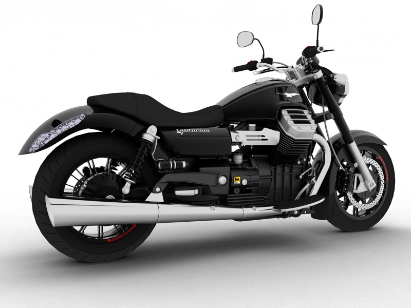 Moto Guzzi 1400 California Custom 2013 3D model_5