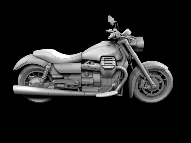 Moto Guzzi 1400 California Custom 2013 3D model_17