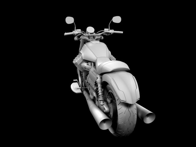 Moto Guzzi 1400 California Custom 2013 3D model_14