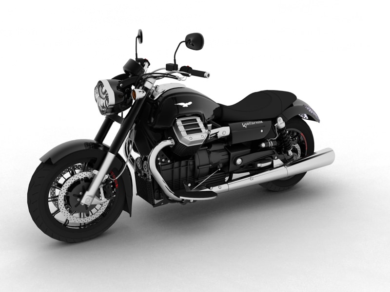 Moto Guzzi 1400 California Custom 2013 3D model_4