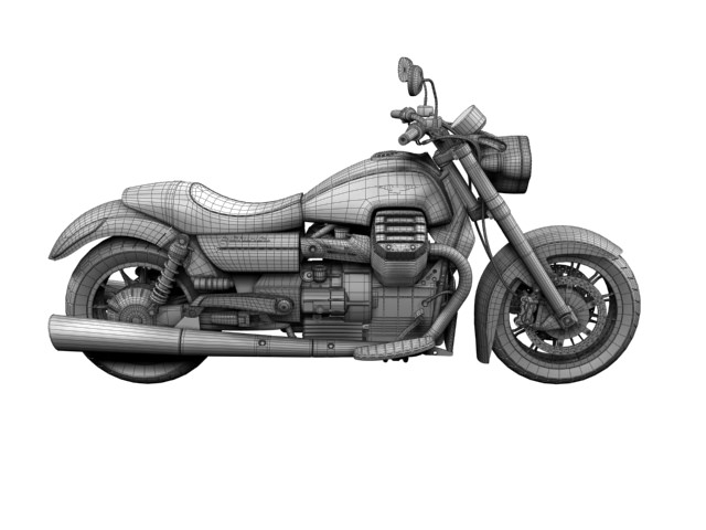 Moto Guzzi 1400 California Custom 2013 3D model_26