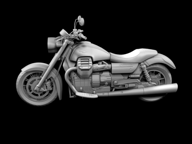 Moto Guzzi 1400 California Custom 2013 3D model_13