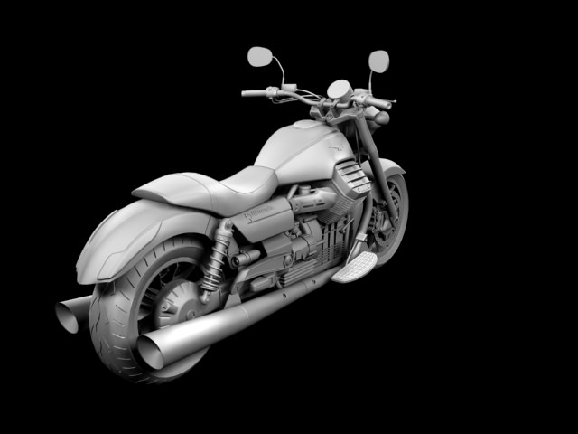 Moto Guzzi 1400 California Custom 2013 3D model_16