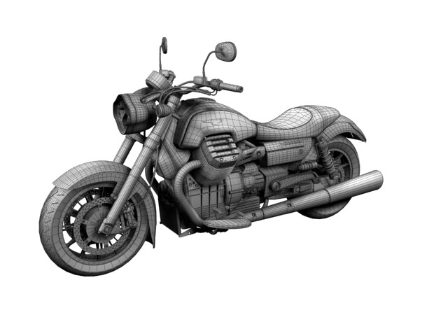 Moto Guzzi 1400 California Custom 2013 3D model_20