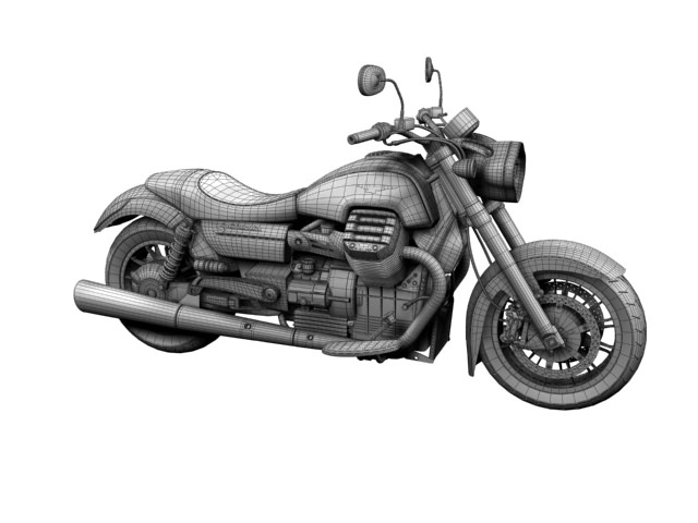 Moto Guzzi 1400 California Custom 2013 3D model_19