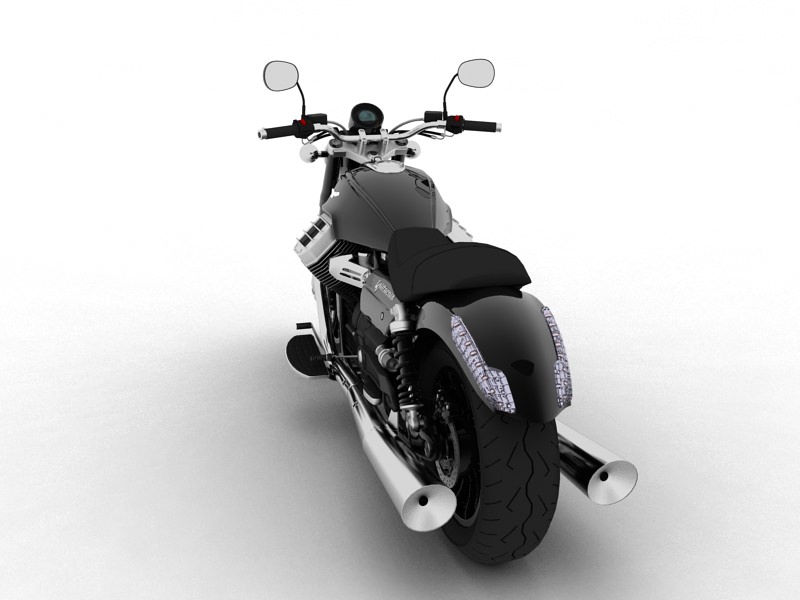 Moto Guzzi 1400 California Custom 2013 3D model_9