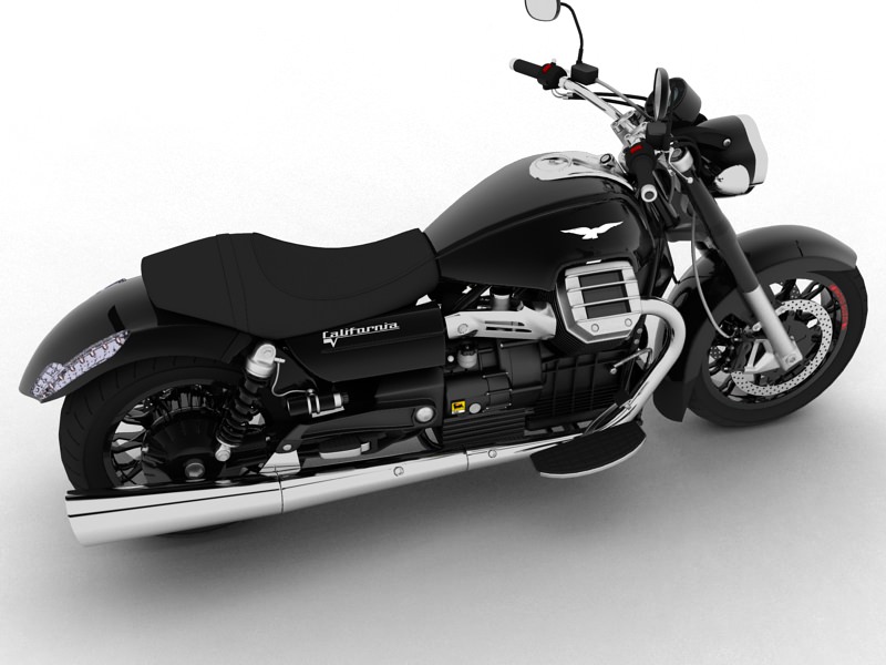 Moto Guzzi 1400 California Custom 2013 3D model_2