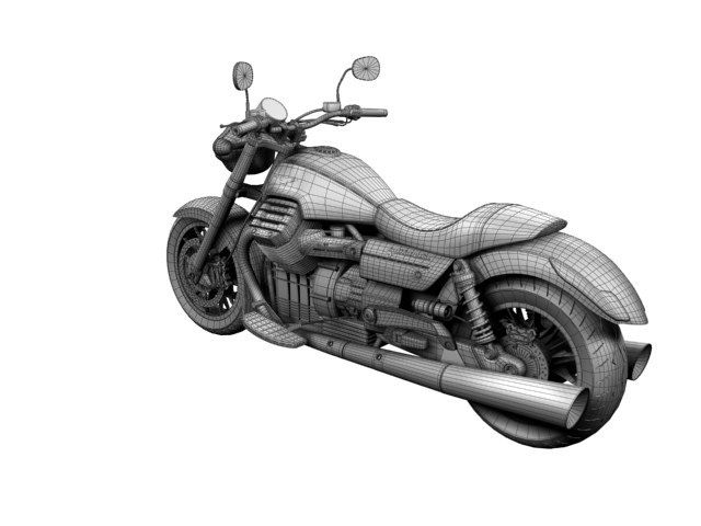 Moto Guzzi 1400 California Custom 2013 3D model_22