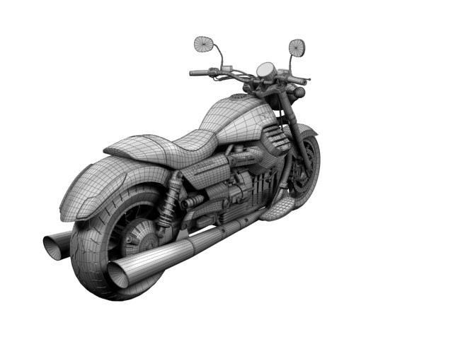Moto Guzzi 1400 California Custom 2013 3D model_25