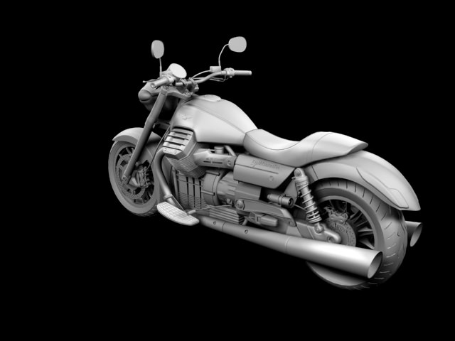 Moto Guzzi 1400 California Custom 2013 3D model_15