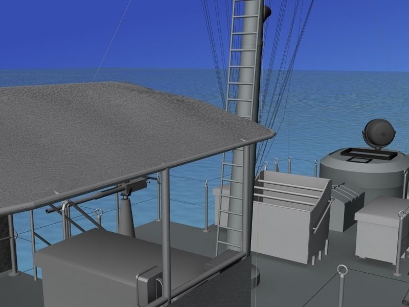 USS PC-744 Subchaser 3D model_18