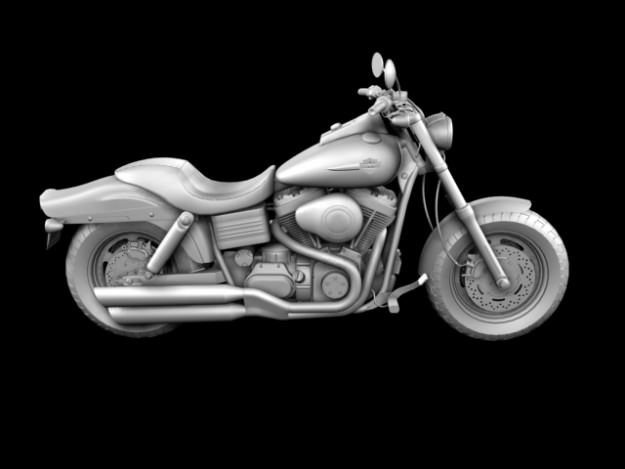 Harley-Davidson FXDF Fat Bob 2013 3D model_16