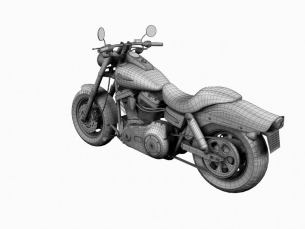 Harley-Davidson FXDF Fat Bob 2013 3D model_20