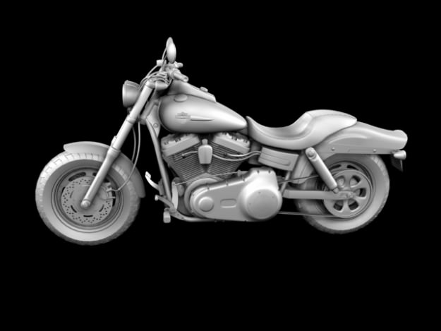 Harley-Davidson FXDF Fat Bob 2013 3D model_12