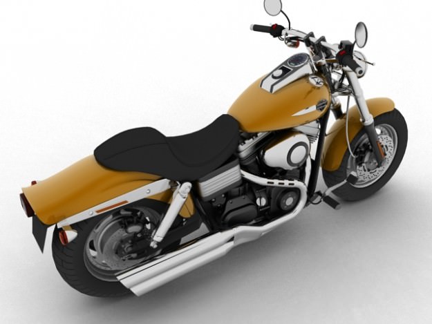 Harley-Davidson FXDF Fat Bob 2013 3D model_2