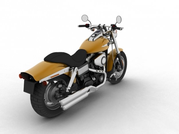 Harley-Davidson FXDF Fat Bob 2013 3D model_8
