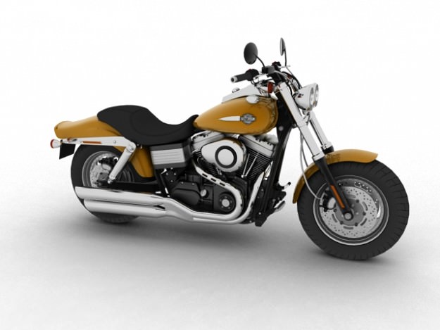 Harley-Davidson FXDF Fat Bob 2013 3D model_1