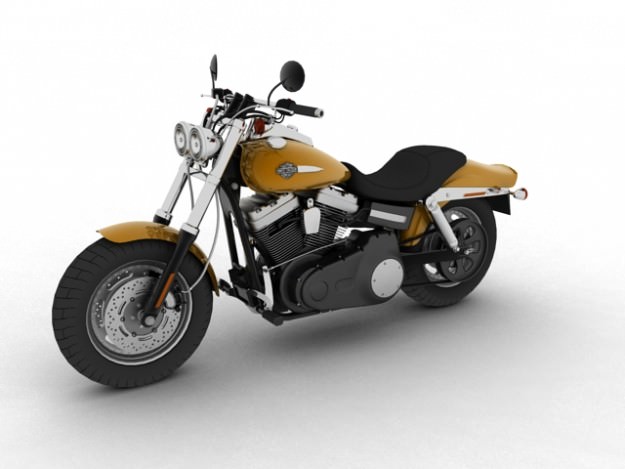 Harley-Davidson FXDF Fat Bob 2013 3D model_4