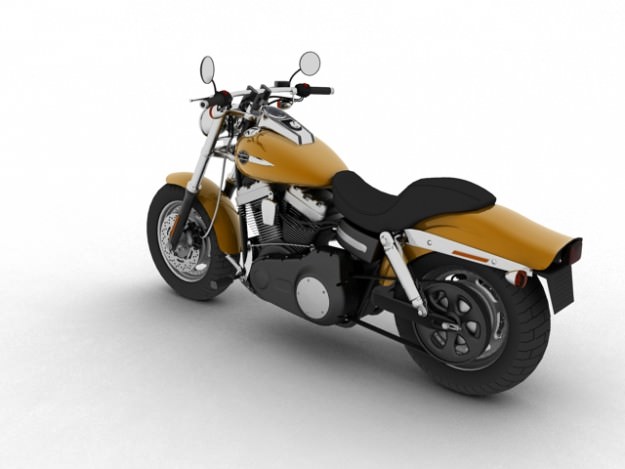 Harley-Davidson FXDF Fat Bob 2013 3D model_6