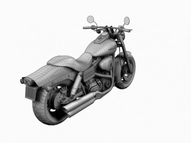Harley-Davidson FXDF Fat Bob 2013 3D model_22
