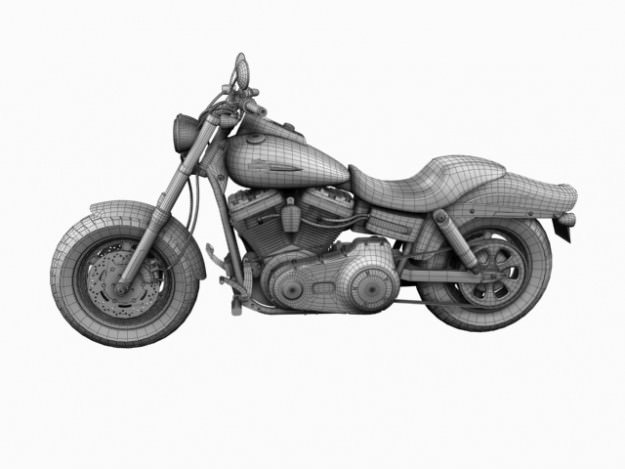 Harley-Davidson FXDF Fat Bob 2013 3D model_19