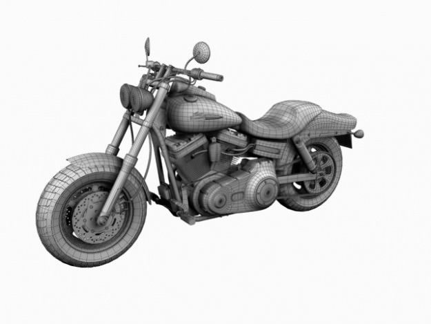 Harley-Davidson FXDF Fat Bob 2013 3D model_18