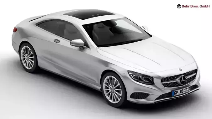 Mercedes S Class Coupe 2015 2 Headlight Versions
