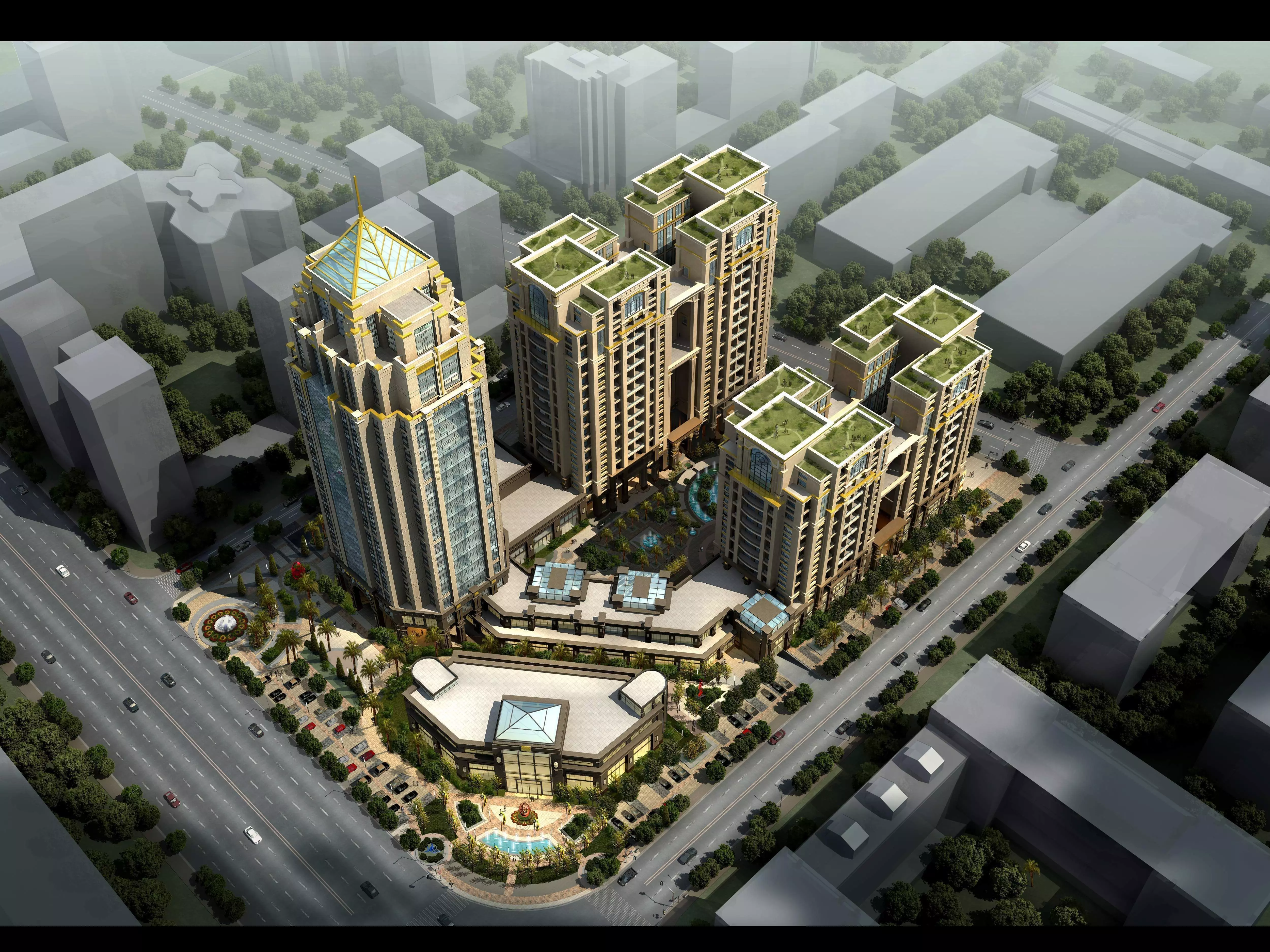 Office Building 3D model_0