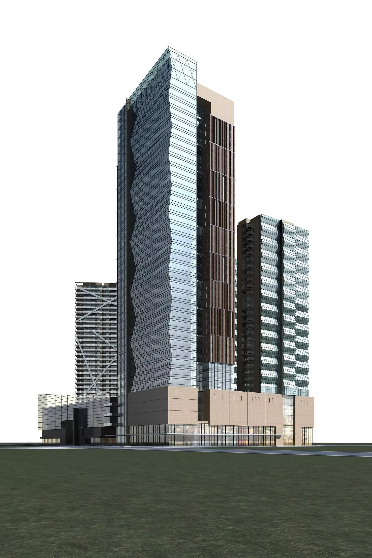 Commercial Building 3D model | CGTrader