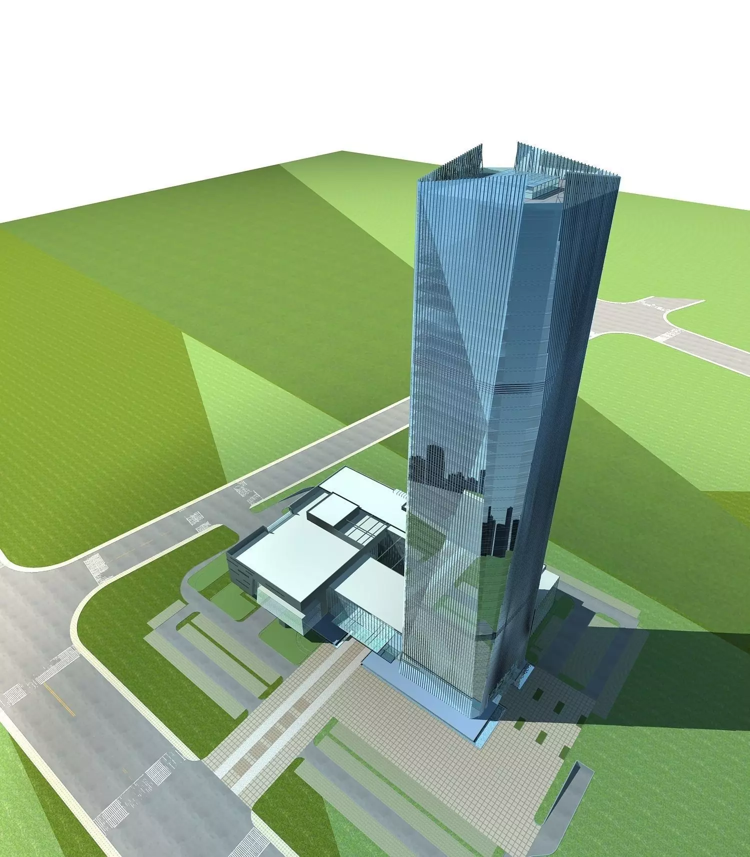 Office Building 3D model | CGTrader