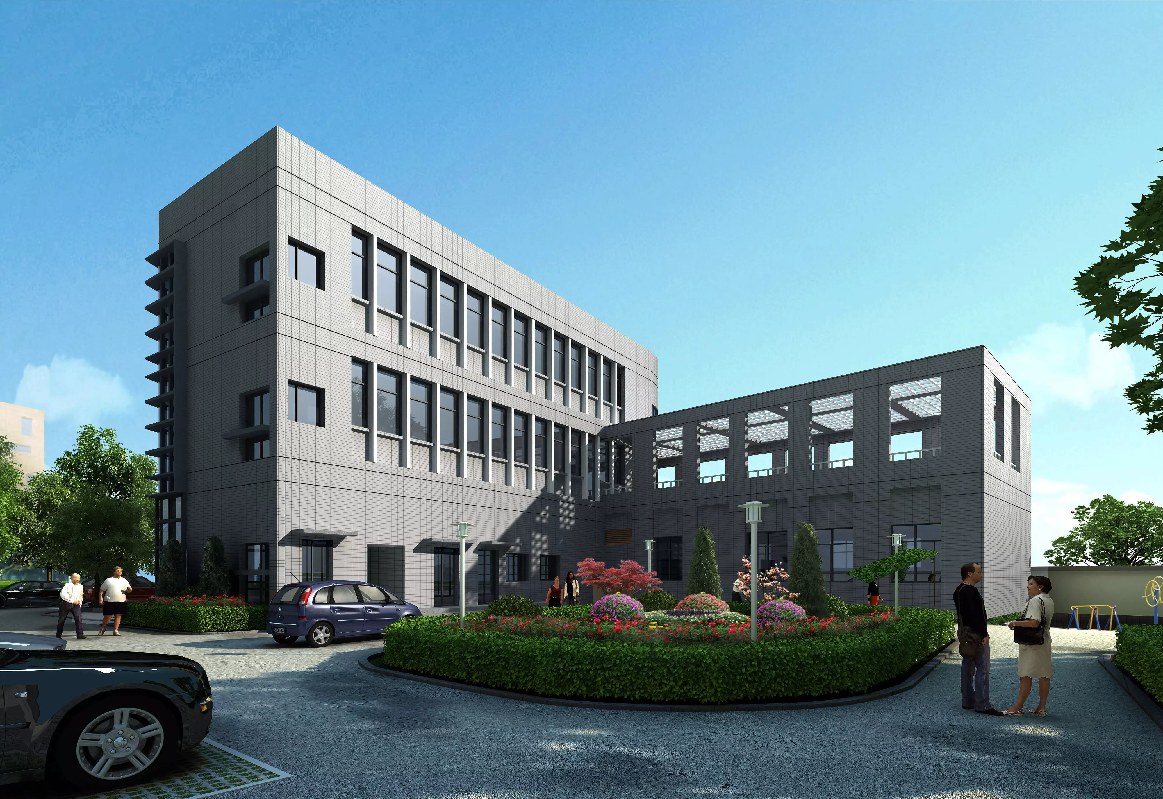 Office Building 3D model